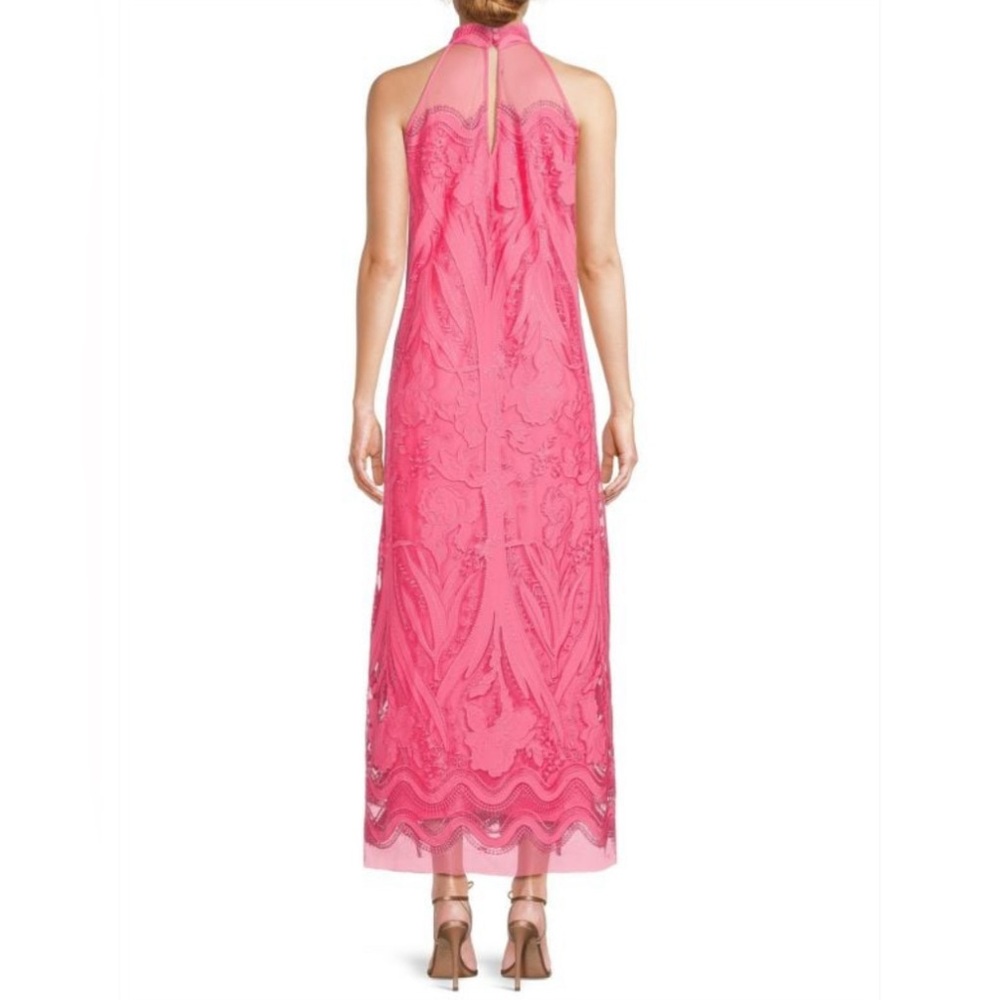 Ungaro Camila Mesh Lace Halter Maxi Dress - Picture 2 of 6